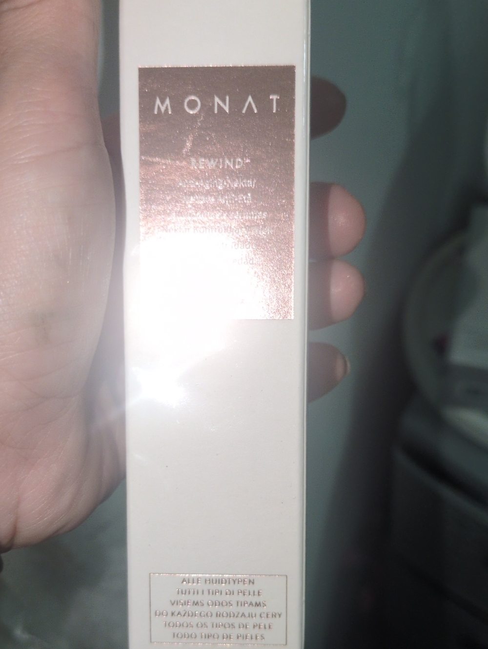 MONAT Rewind Eye Cream Serum - Rose Gold
